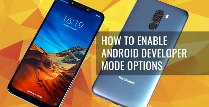 How To Enable Android Developer Mode Options in Xiaomi Pocophone F1